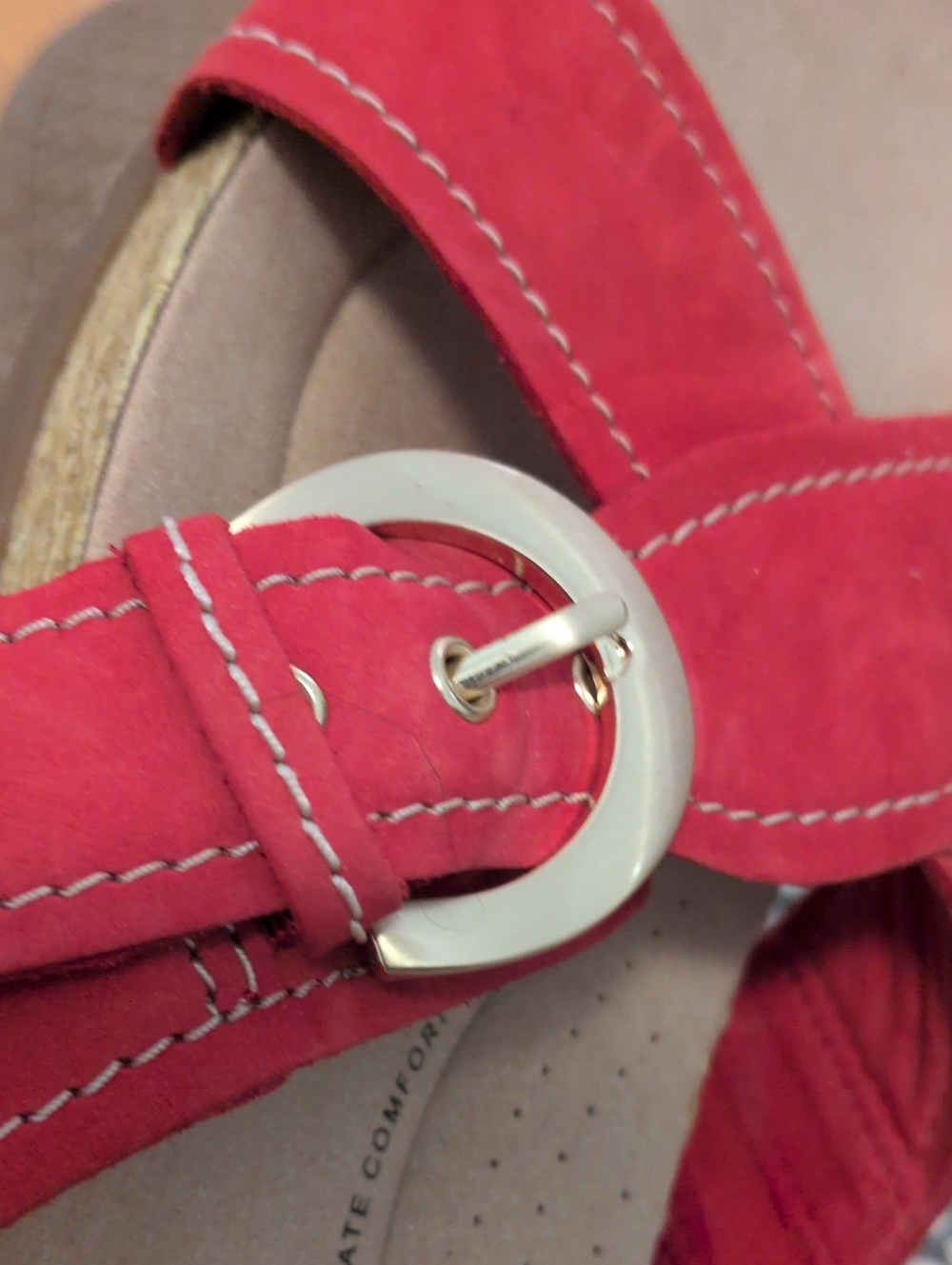 Clarks Collection Buckle Sandals - Picture 11 of 13